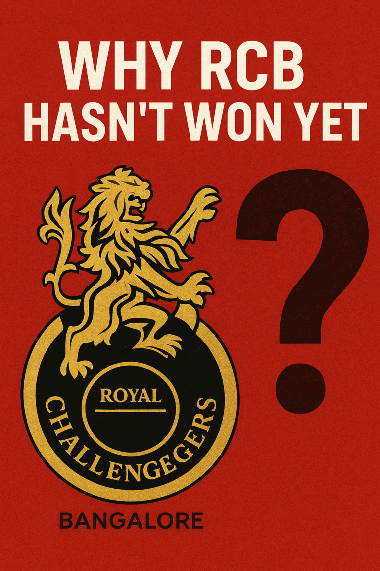 why Rcb has not won yet
