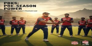 Yuzvendra Chahal and Shashank Singh during Punjab Kings IPL 2026 training camp in Udaipur.